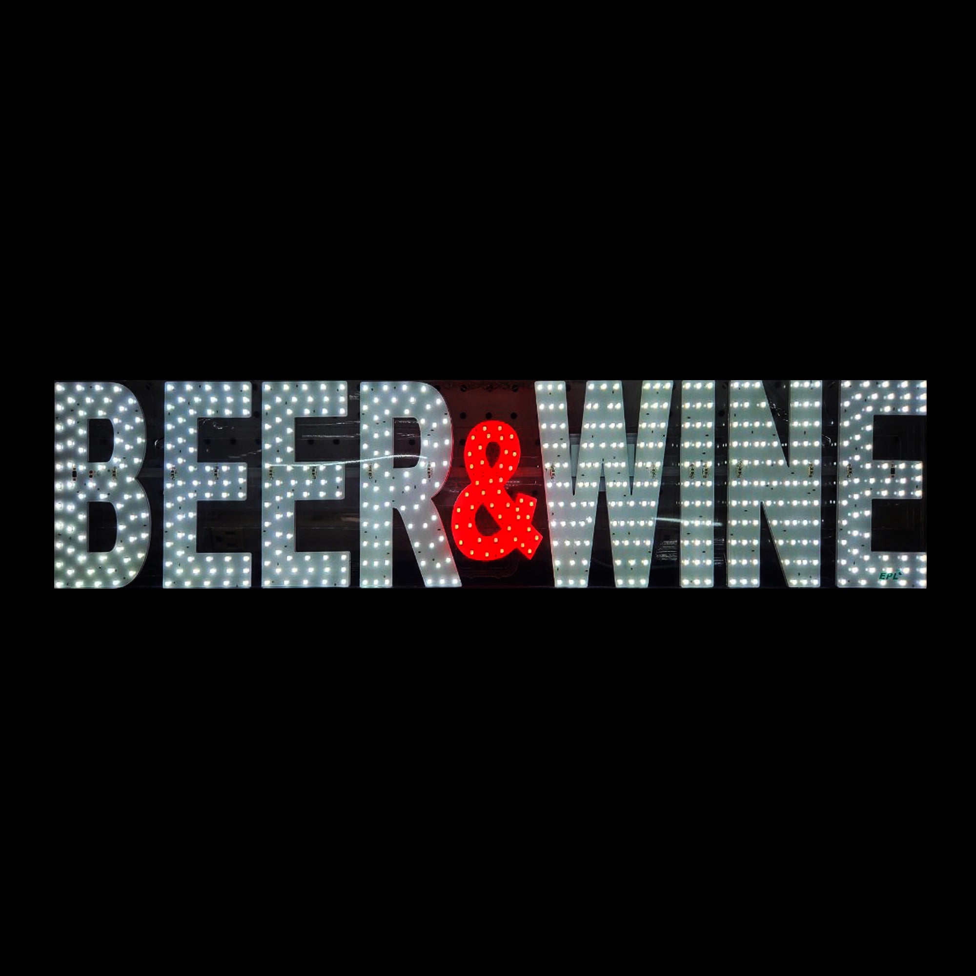 LED BIS Beer Sign, Beer & Wine Sign
