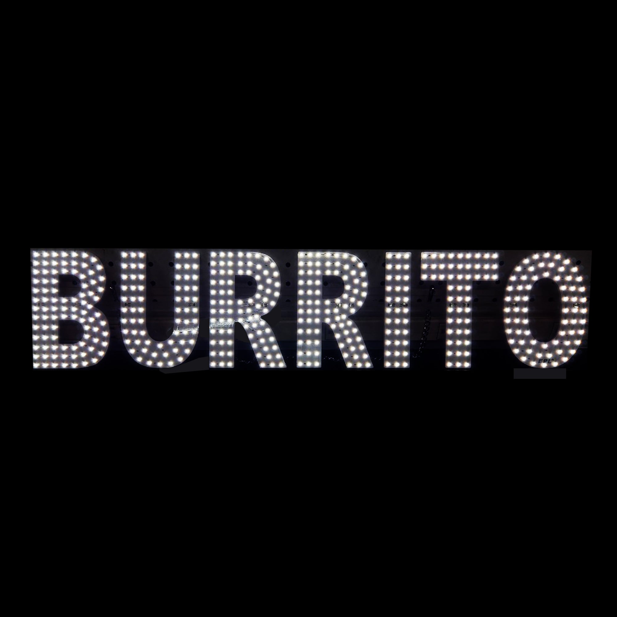 LED BIS Food Sign, KABOB, BURRITO, TORTILLA