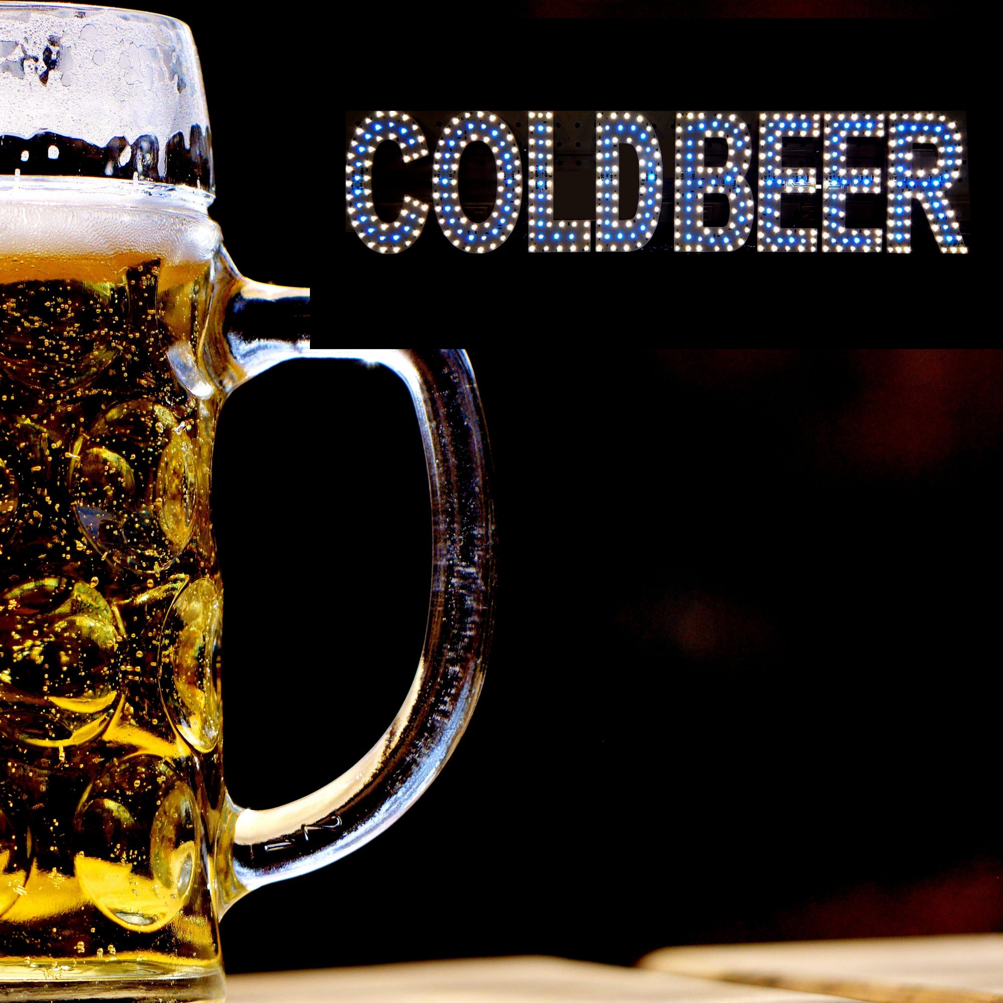 LED BIS Beer Sign, Beer & Wine Sign