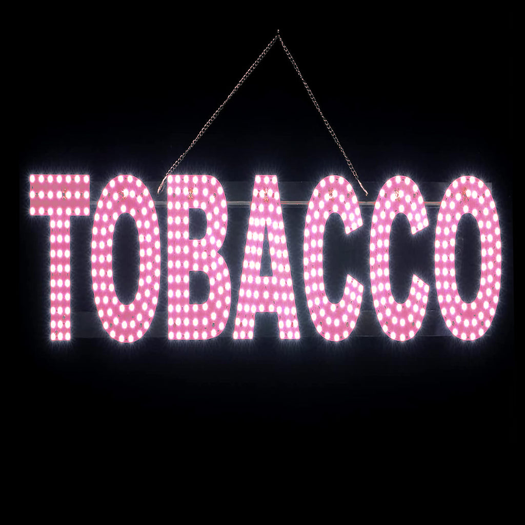 LED BIS TOBACCO SIGN